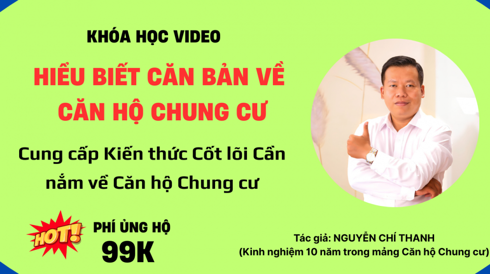 Hiểu biết Căn bản về Căn hộ Chung cư